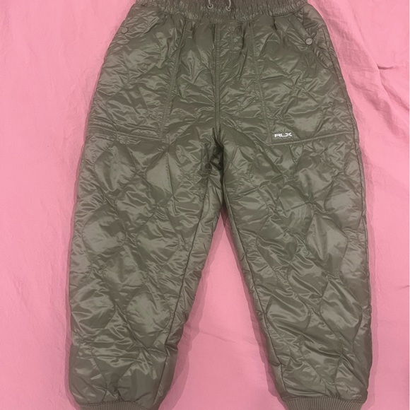 Men’s Medium RLX RALPH LAUREN Green insulated quilted...